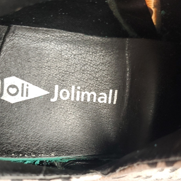 Stylish Women's Ankle Booties - Black and Tan - Picture 6 of 7